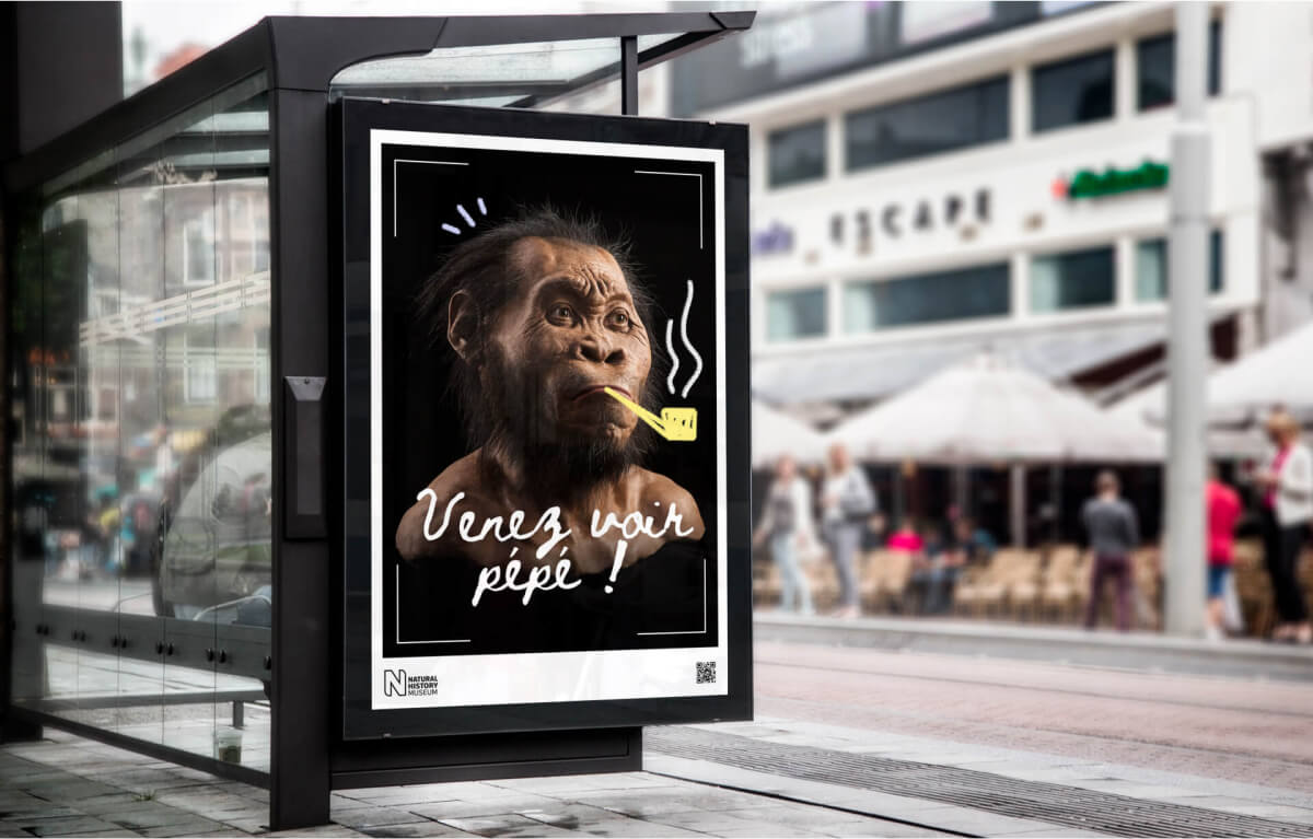 Abri-bus poster